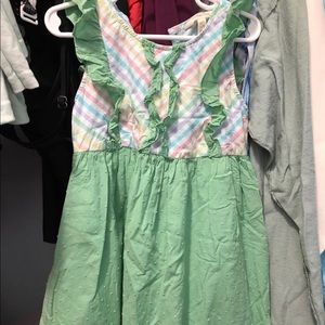 Matilda Jane Clothing. Green sleeveless. Size 6